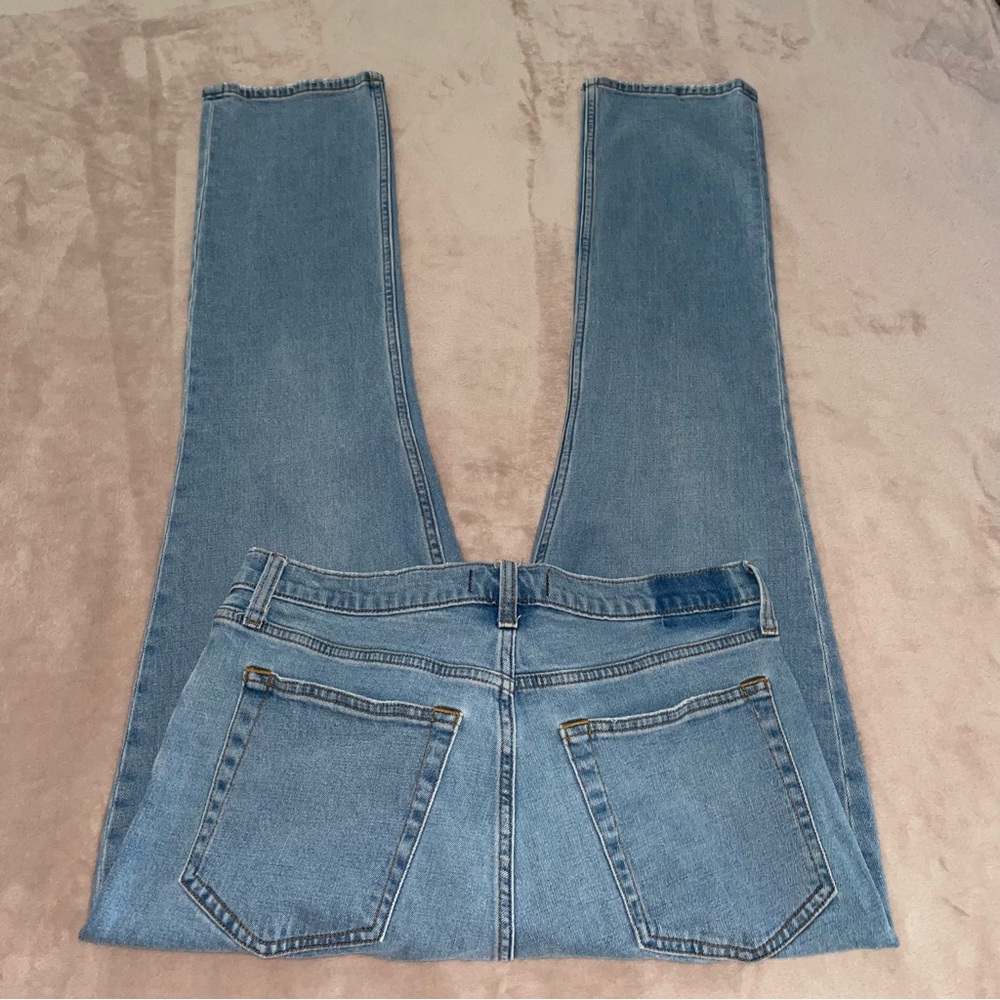 Abercrombie & fitch the ‘90s slim straight ultra high rise W32/14R/L31 - Picture 3 of 13